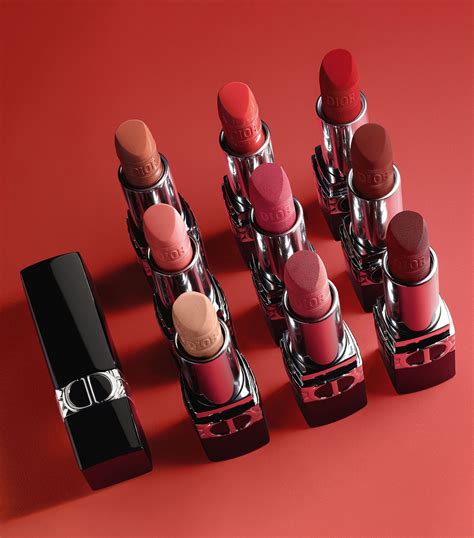 7 pc rouge dior couture lipstick set|beige Dior lipstick.